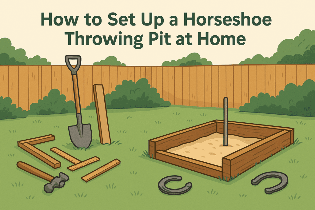 How to Set Up a Horseshoe Throwing Pit at Home: A Step-by-Step DIY Guide