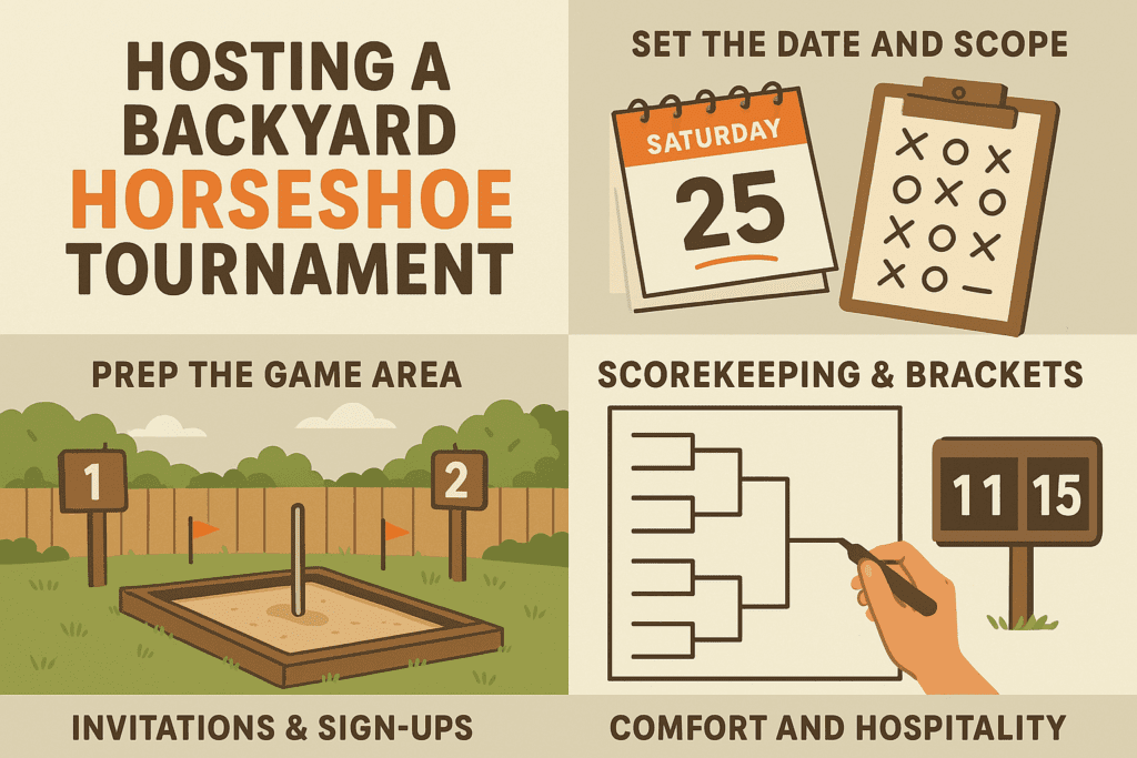 Hosting A Backyard Horseshoe Tournament: Tips, Setup & Game-Day Vibes