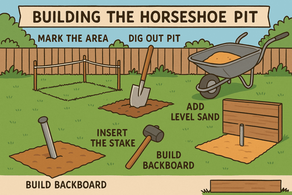 Step-by-Step Guide: How to Set Up a Horseshoe Game at Home
