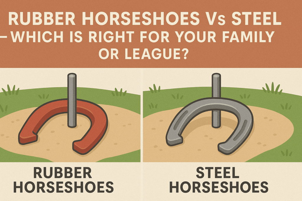 Rubber vs Steel Horseshoes