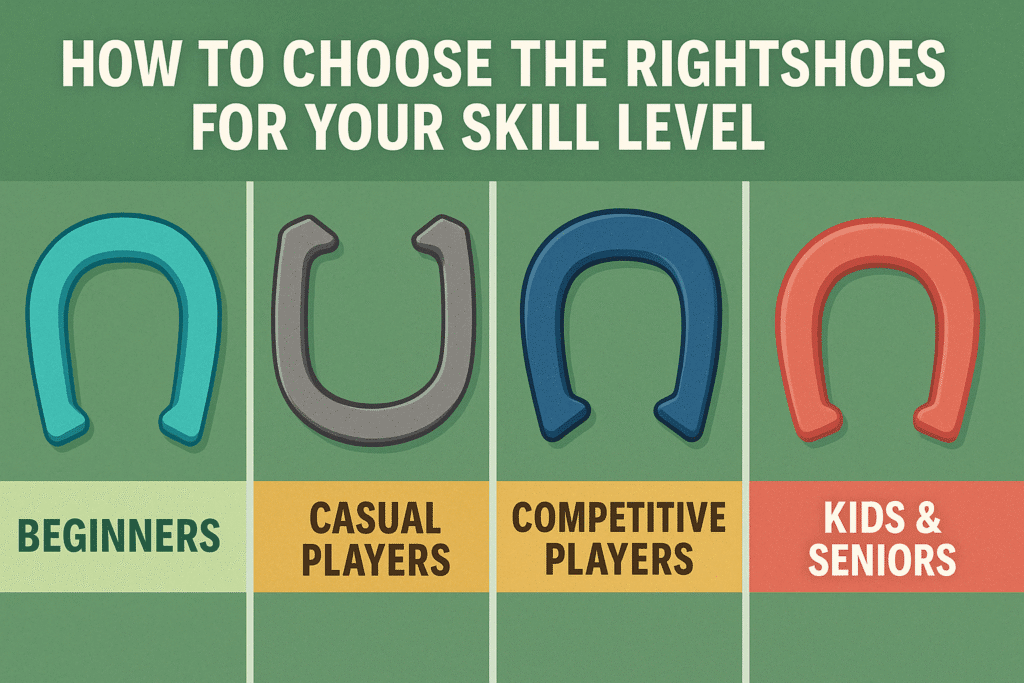 How To Choose The Right Horseshoes For Your Skill Level