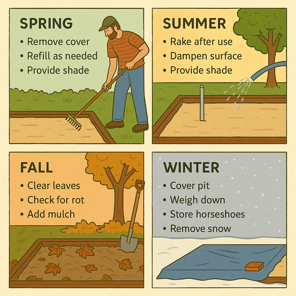 Seasonal Maintenance: Year-Round Pit Care