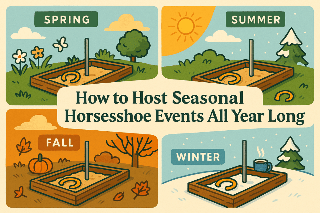 How To Host Seasonal Horseshoe Events All Year Long