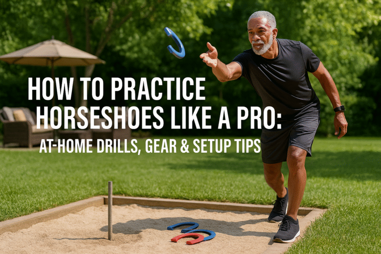 How To Practice Horseshoes Like A Pro: At-Home Drills, Gear & Setup Tips