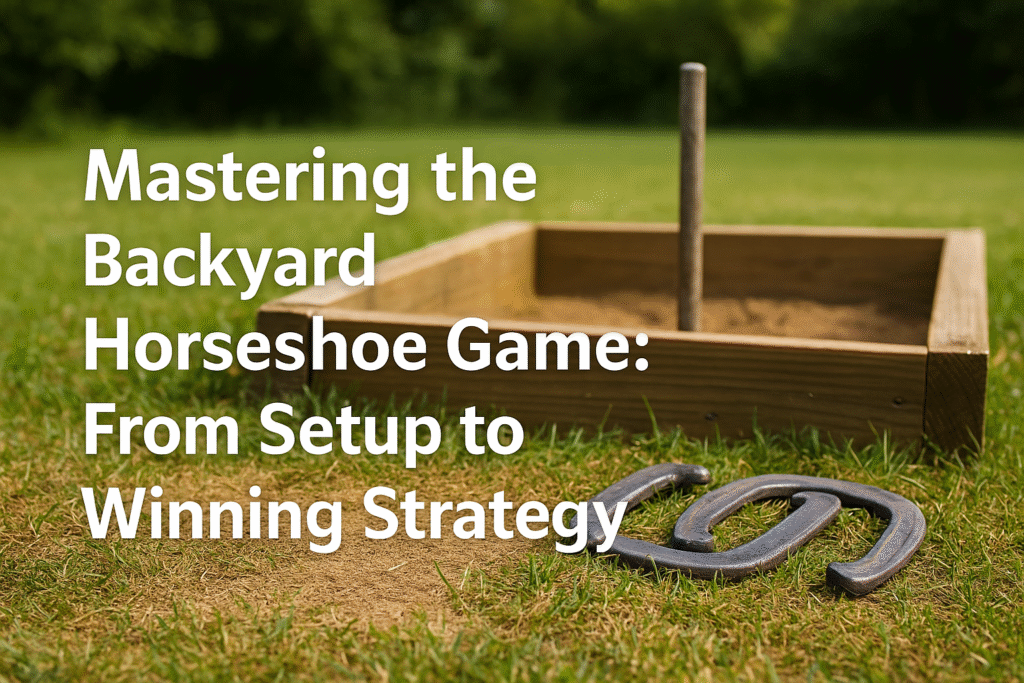Building a Proper Backyard Horseshoe Court