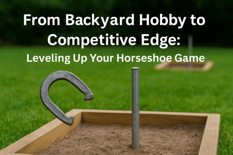 From Backyard Hobby To Competitive Edge: Leveling Up Your Horseshoe Game