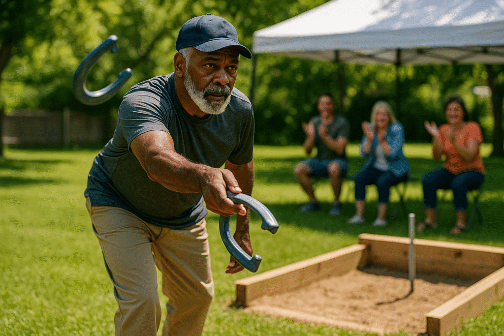 The best horseshoe players weren’t born pitching ringers—they practiced, failed, adjusted, and improved over time
