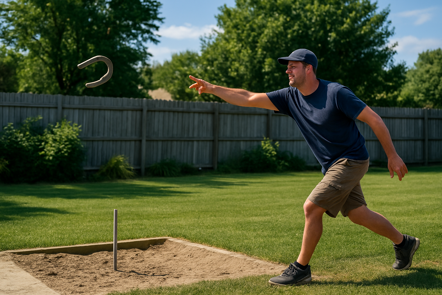 Mastering The Horseshoe Pitching Technique - Horseshoes!