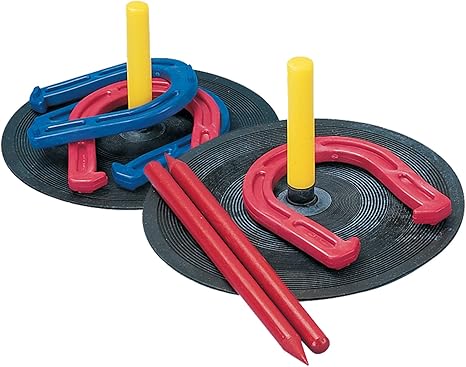 Kid-Friendly Horseshoe Set (Rubber or Lightweight Alloy)